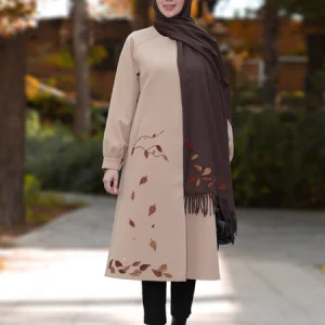 مانتو زنانه مدل نقاش
