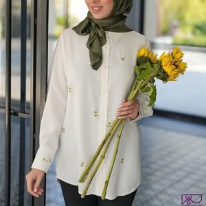 شومیز زنانه مدل بابونه