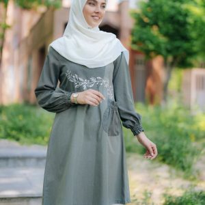 مانتو زنانه طرح پیچک