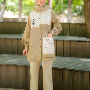 مانتو زنانه مدل حنا