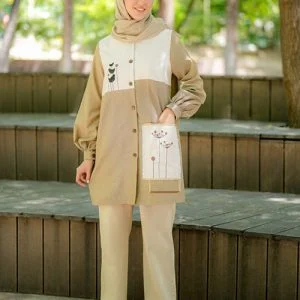 مانتو زنانه مدل حنا