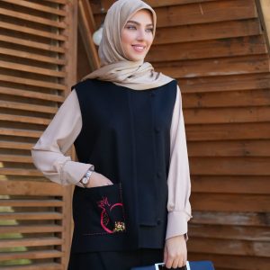 جلیقه دامن زنانه مدل نارگل