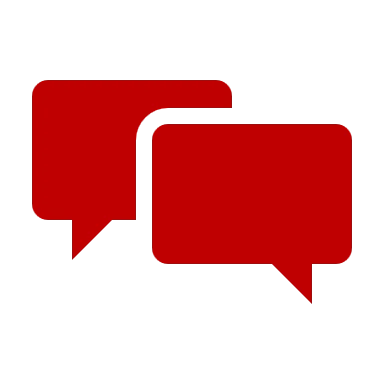 Chat with solid fill