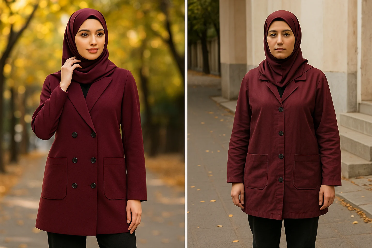 خرید مانتو پاییزه اینترنتی