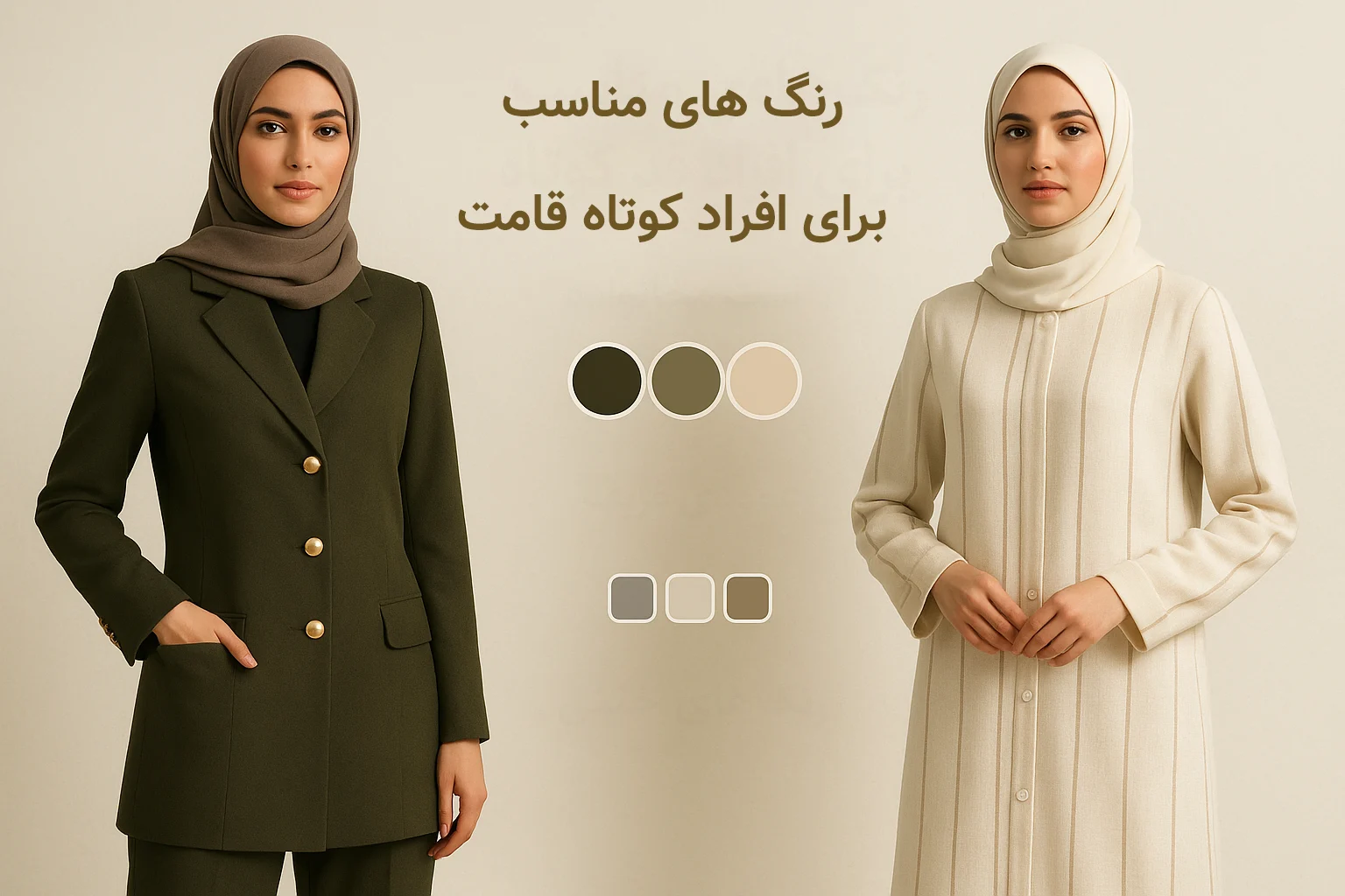 مانتو برای افراد قد کوتاه؛ ۷ ترفند طلایی برای بلندتر دیده شدن!