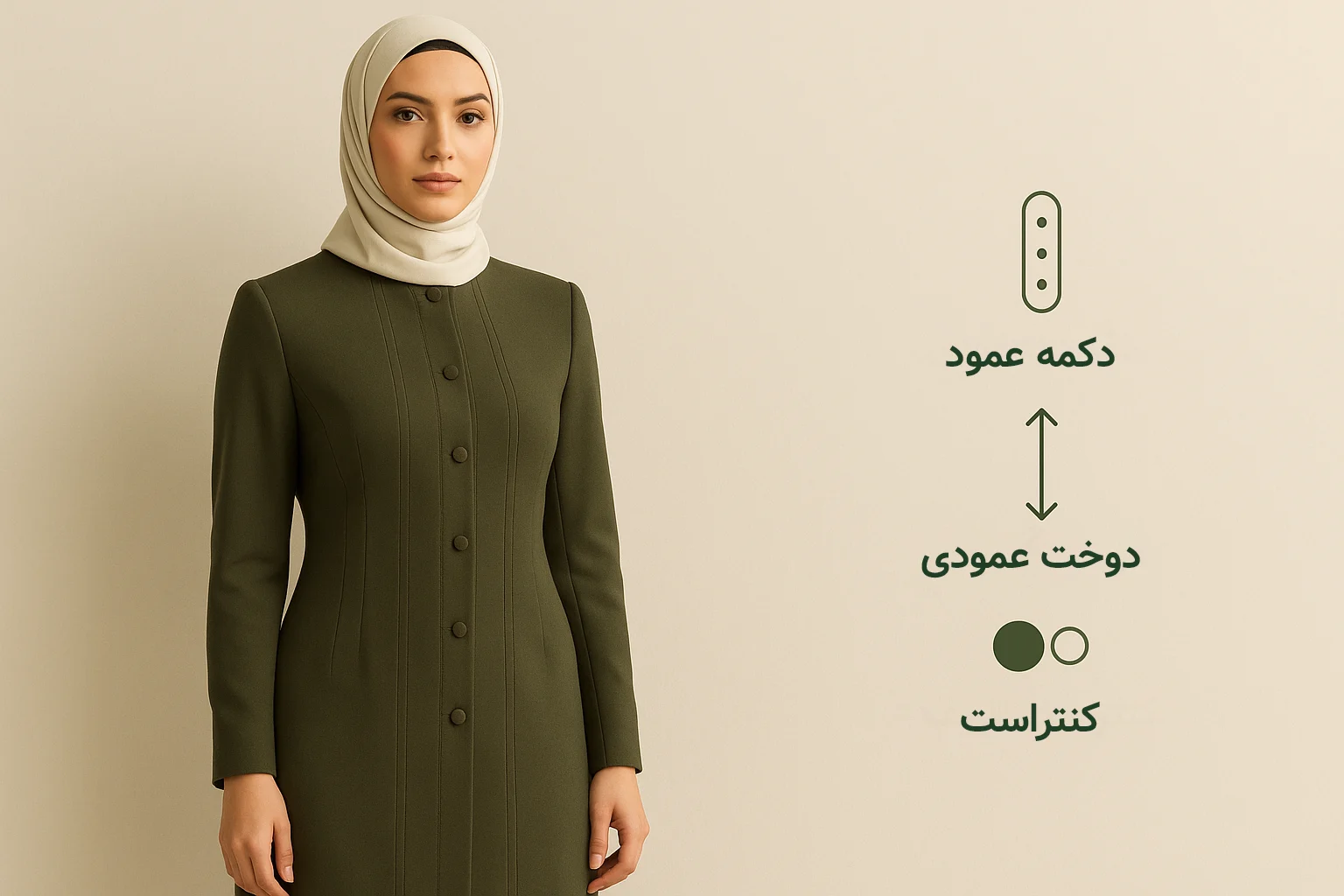 مانتو برای افراد قد کوتاه؛ ۷ ترفند طلایی برای بلندتر دیده شدن!