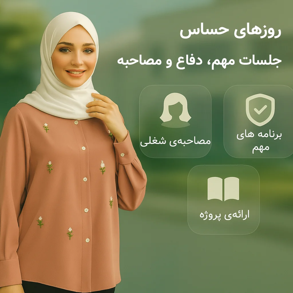 روزهای حساس – جلسات مهم، دفاع و مصاحبه