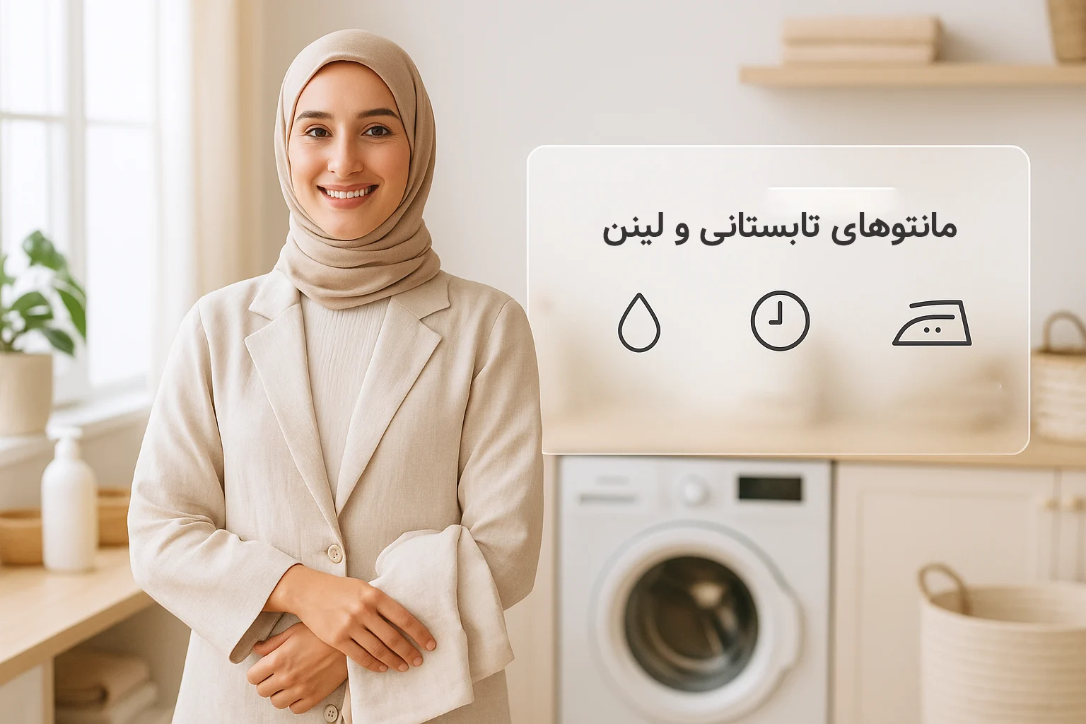 مانتوهای تابستانی و لینن؛ سبک اما حساس