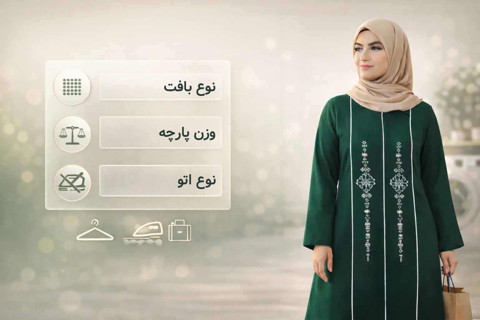 بافت و وزن پارچه؛ مچاله نشدن از صبح تا شب