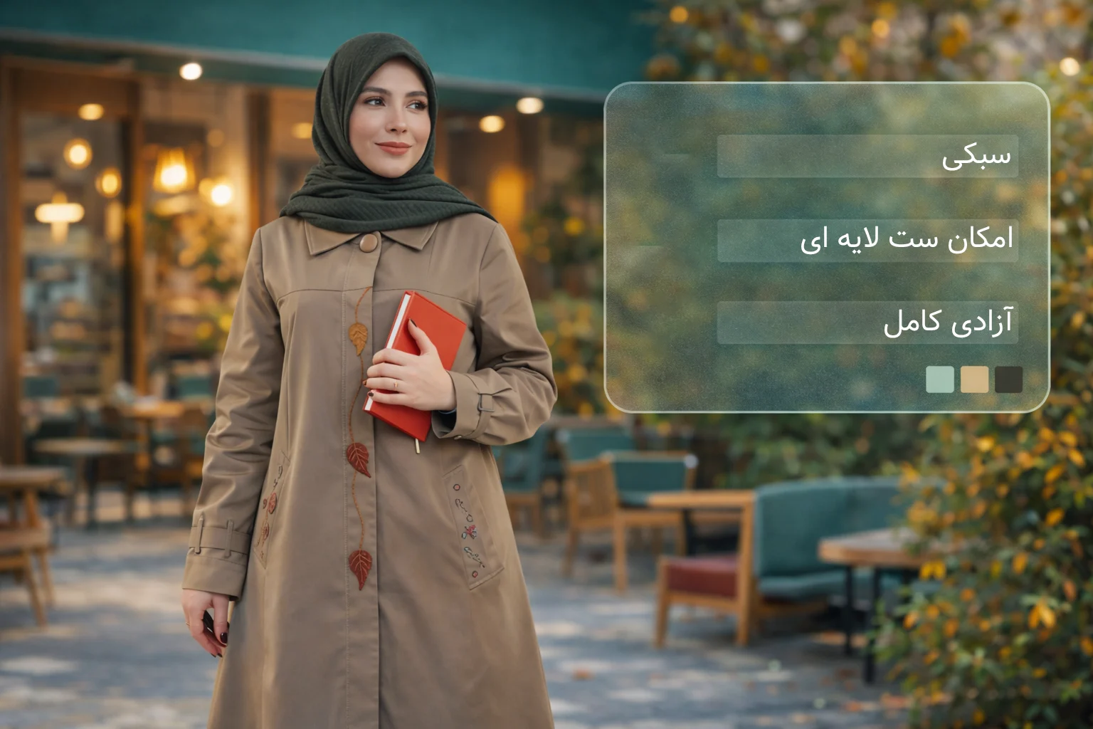 مدل مانتو مناسب تحرک بالا