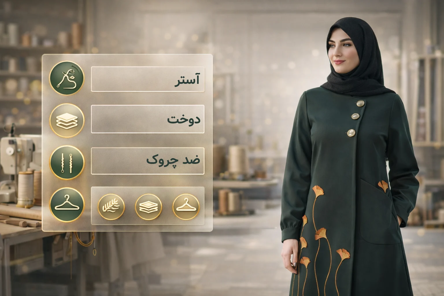 آستر و دوخت؛ قهرمان‌های پنهان مانتو ضد چروک