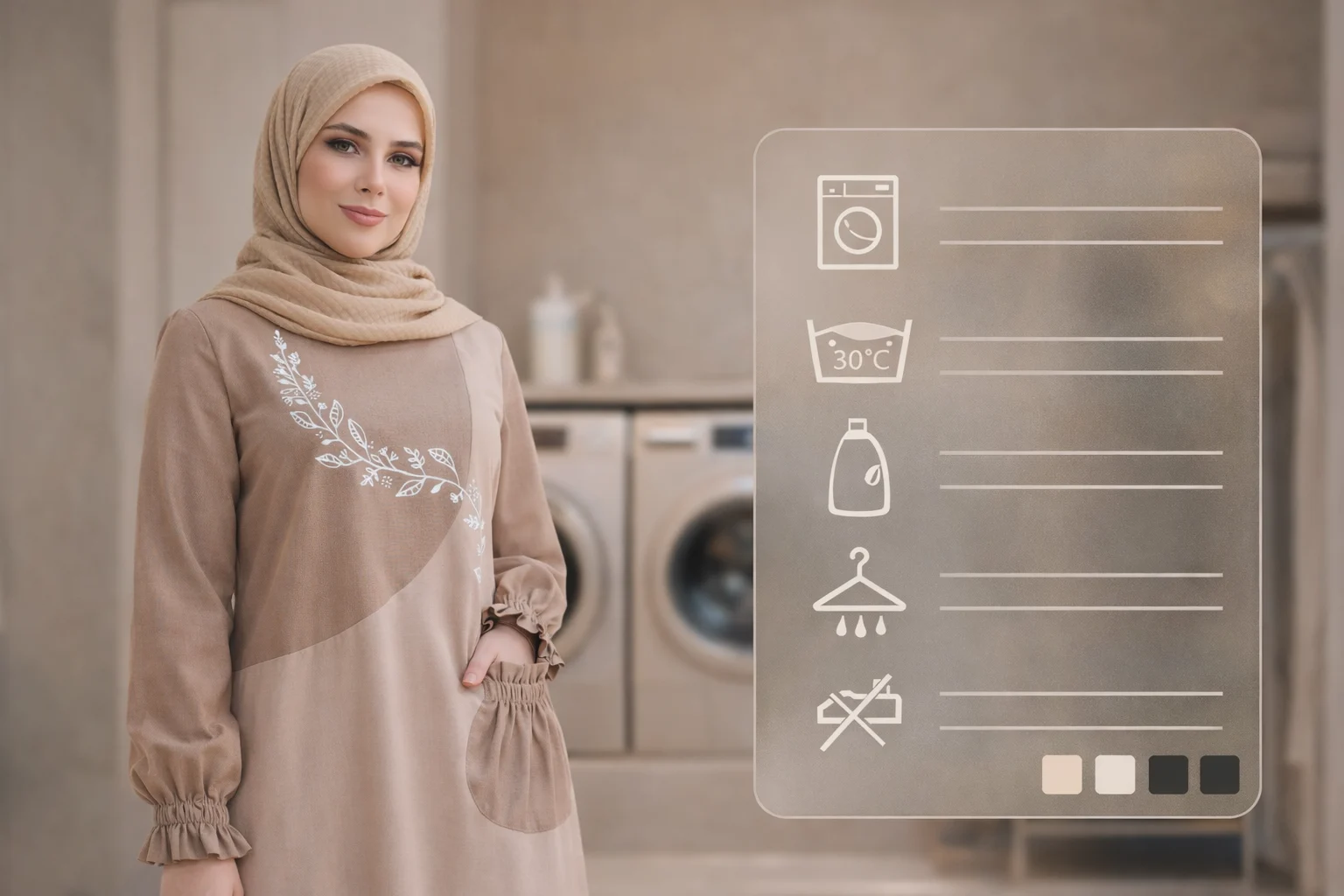 شستشو و نگهداری؛ مانتویی که هر روز می‌پوشی باید دوام بیاورد