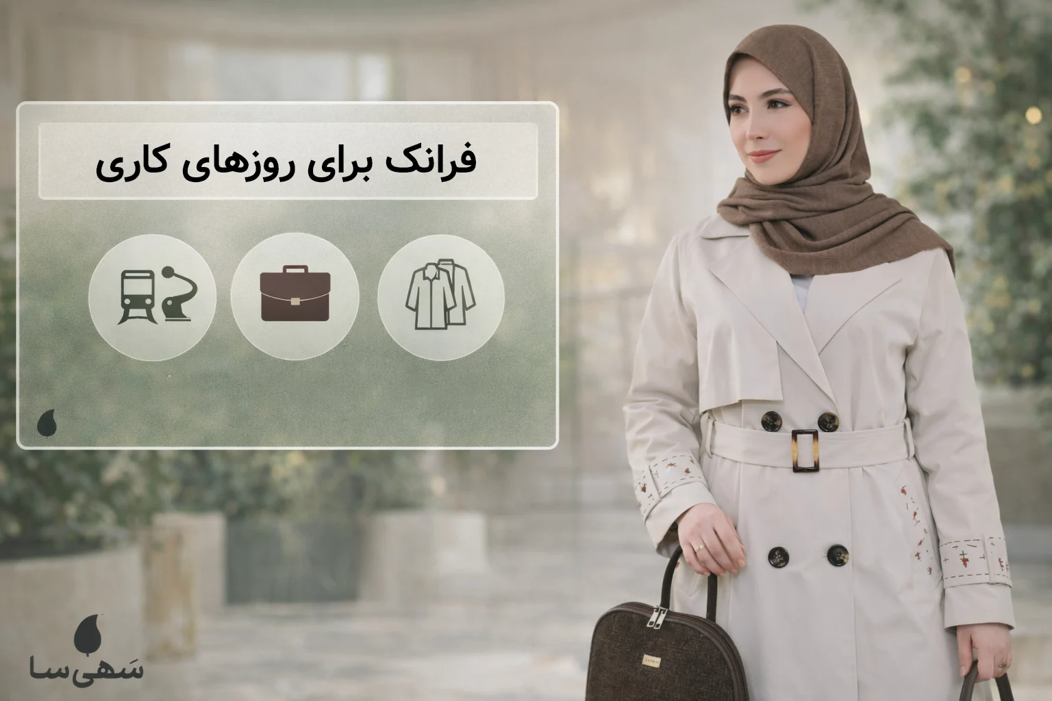 «فرانک» — رسمی‌تر، آزادِ کنترل‌شده برای روزهای کاری