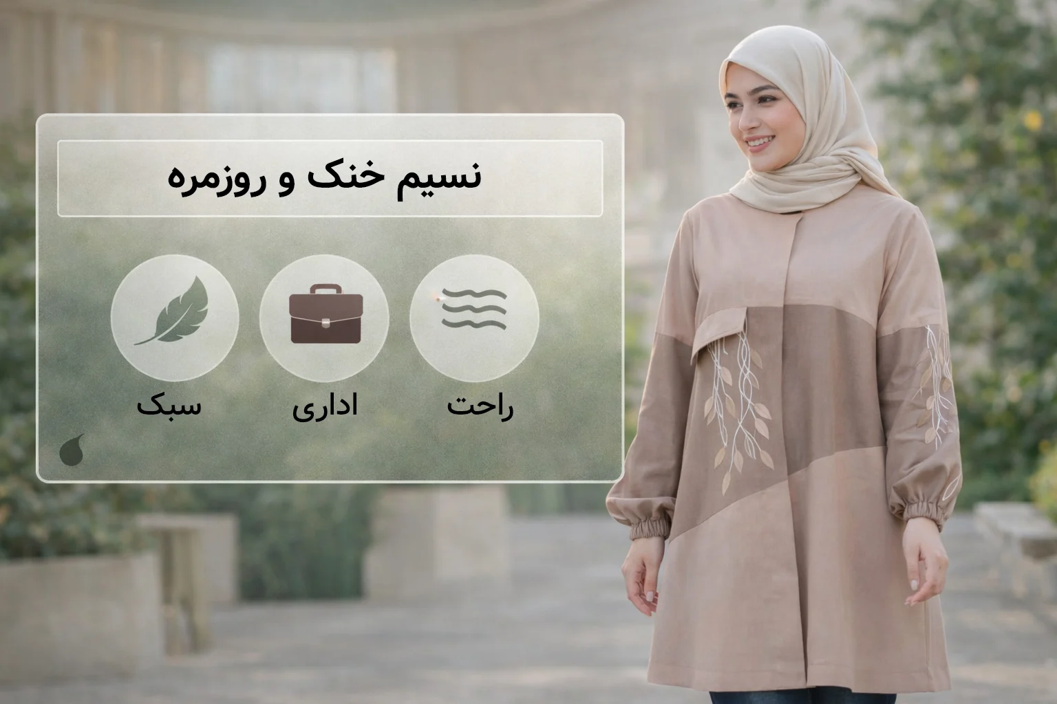 «نسیم» — خنک و روزمره برای مسیرهای طولانی