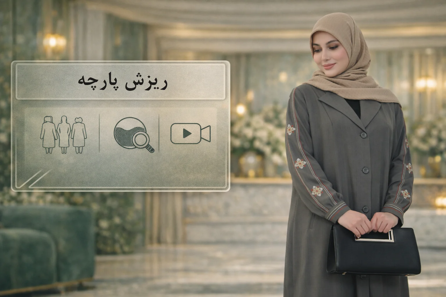 ریزش پارچه را از روی چین‌ها بخوان