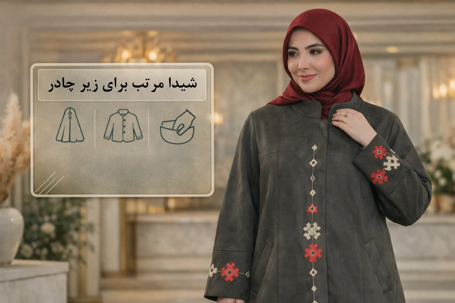 «شیدا» — پاییزهـزمستانهی ریزشدار و مرتب زیر چادر