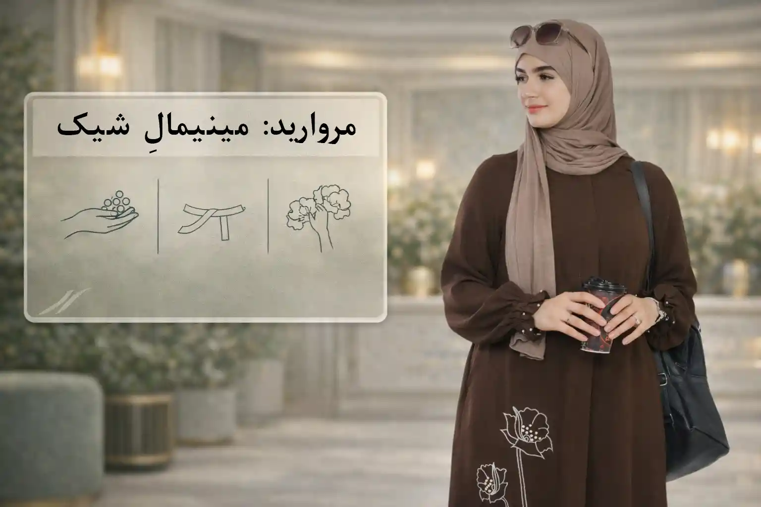 مروارید: مینیمالِ شیک با جزئیات کار دست