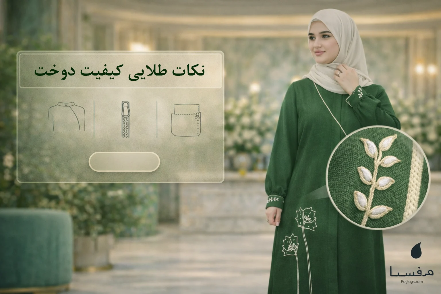 کیفیت دوخت را «زوم» کن: ۴ نقطه طلایی